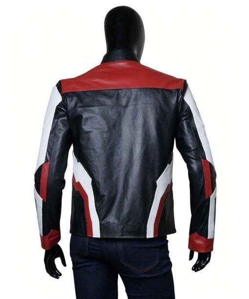 Captain America Quantum faux Leather Jacket Avengers Endgame