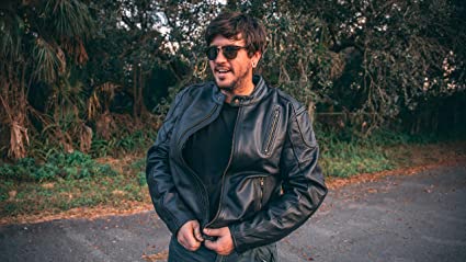 Mens Leather Motorcycle Jackets Black Moto Riding Motorbike Racing Cafe Racer Biker Jacket CE Armored (M)