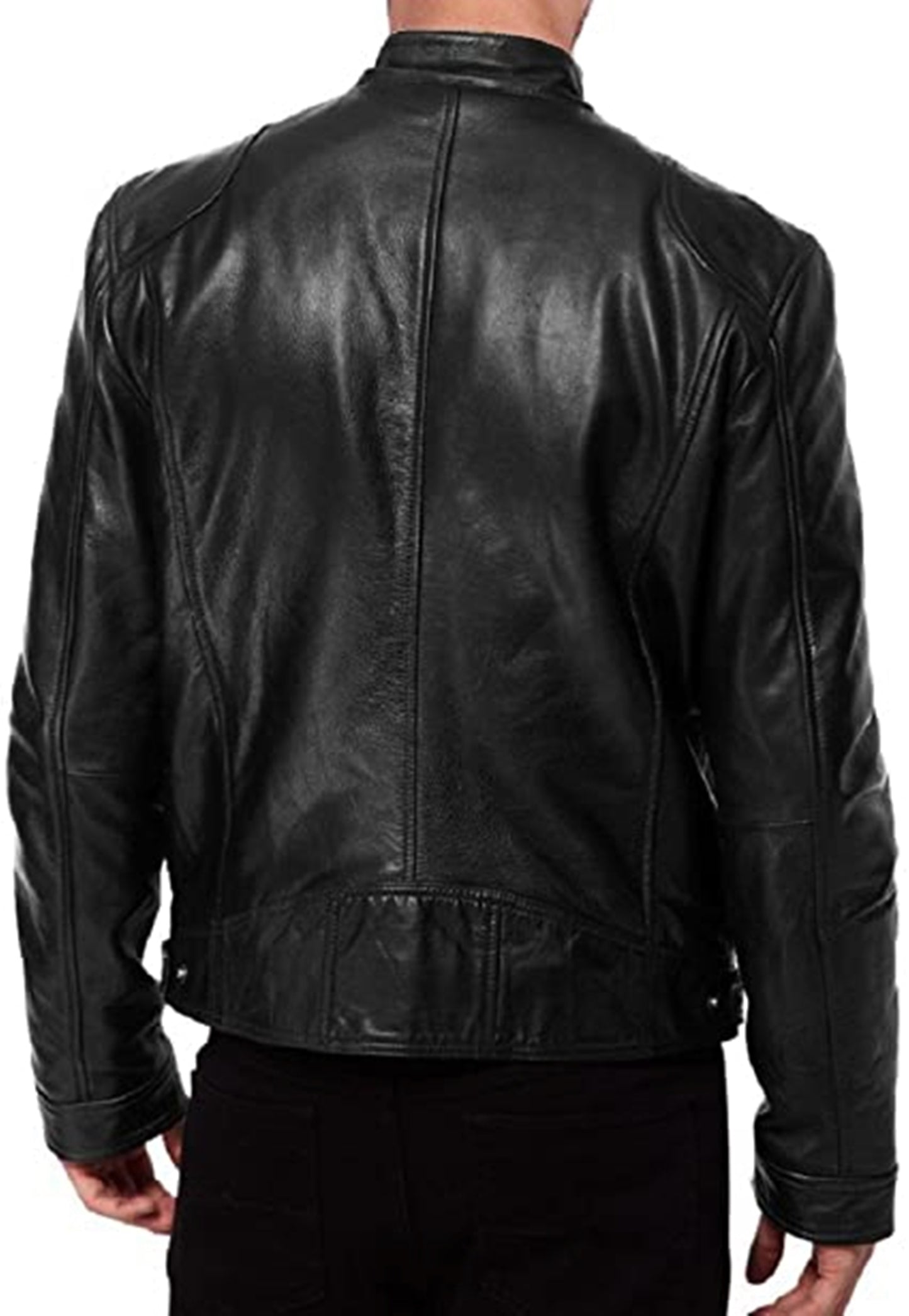 Black Leather Jacket Men