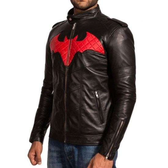 BATMAN BEYOND TERRY MCGINNIS REAL LEATHER JACKET