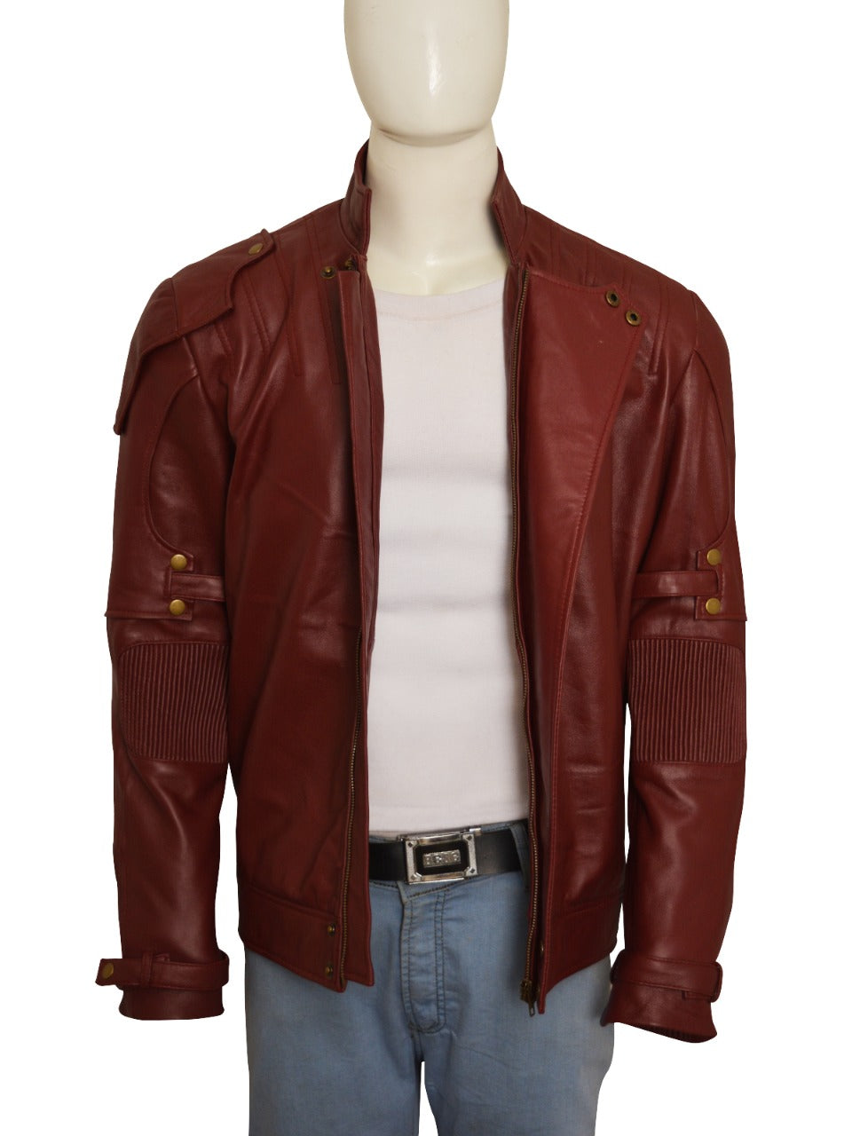The Guardian Of The Galaxy 2 Chris Pratt  Faux  Leather Jacket