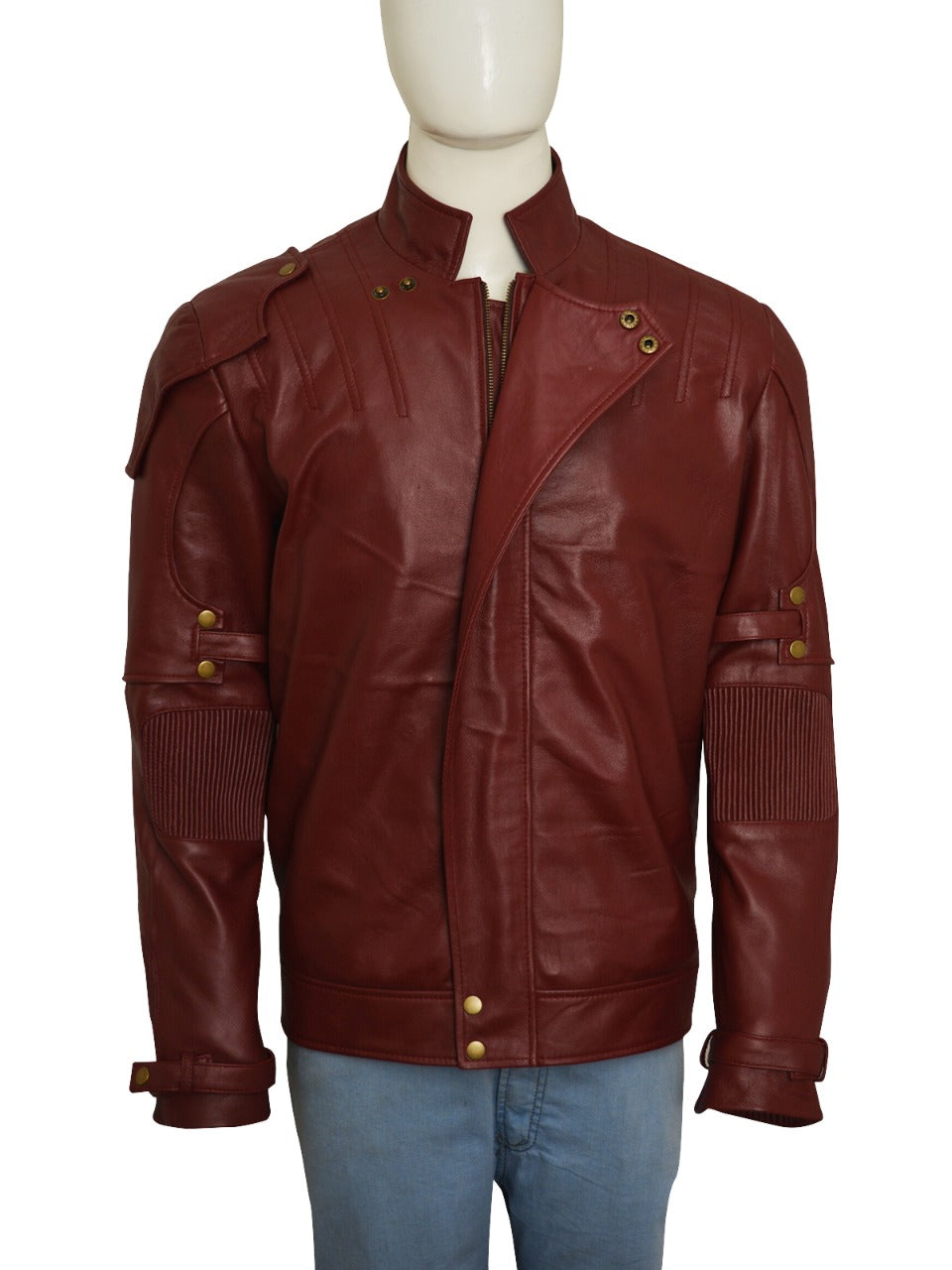 The Guardian Of The Galaxy 2 Chris Pratt  Faux  Leather Jacket