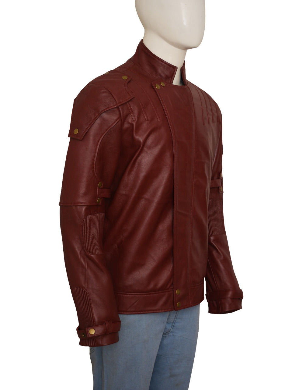 The Guardian Of The Galaxy 2 Chris Pratt  Faux  Leather Jacket