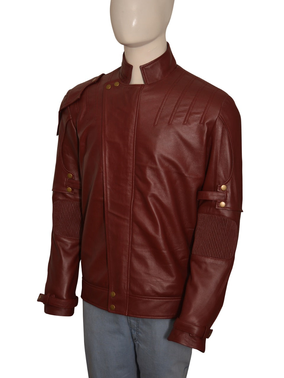 The Guardian Of The Galaxy 2 Chris Pratt  Faux  Leather Jacket