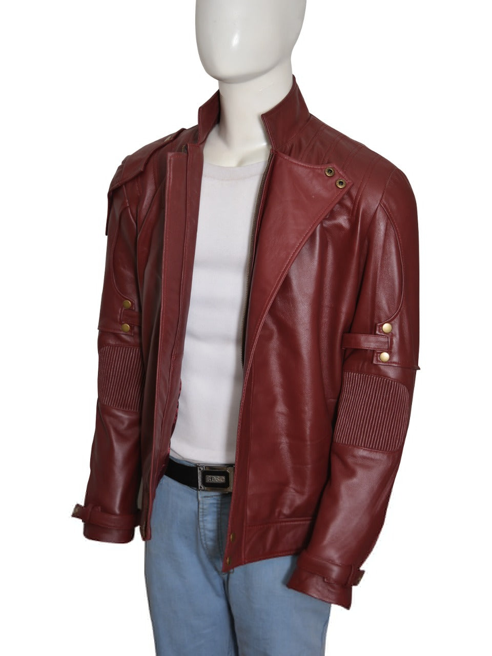The Guardian Of The Galaxy 2 Chris Pratt  Faux  Leather Jacket