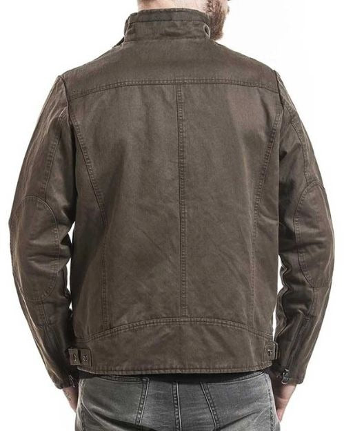 Uncharted 4 A Thief’s End Nolan North Brown Field Cotton  Jacket