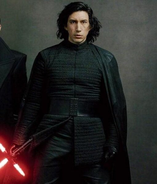 Adam Driver Star Wars The Last Jedi Cotton Jacket