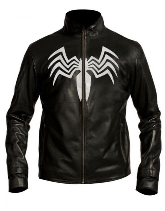 Eddie Brock Spider Man 3 Venom Real Leather  Jacket