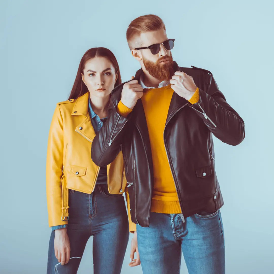 Leather jacket 2025 outfits tumblr