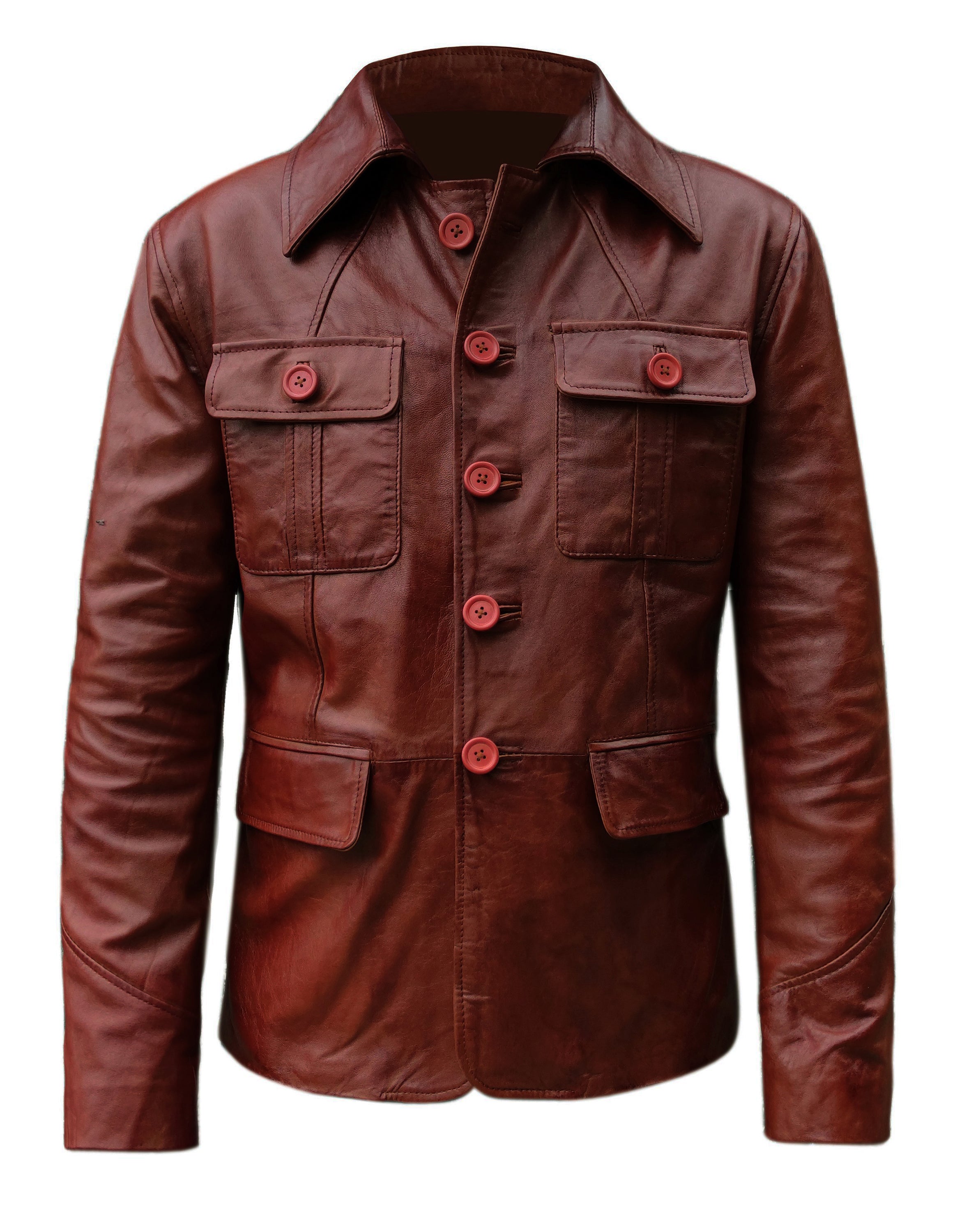 What Is a Brown Wax Leather Jacket?