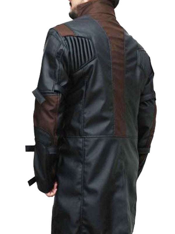 Avenger Age of Ultron Jeremy Renner  PU Leather Coat