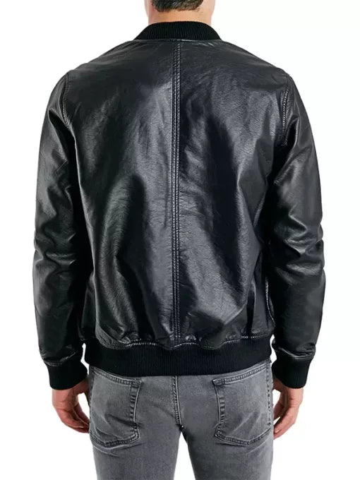 James Rhodes Avengers Endgame Bomber Real Leather Jacket