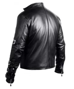 Gaming Jackets K Dash King of Fighters 99 KOF Black Real Leather Jacket