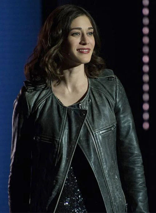 Women Jackets  Lizzy Caplan Now You See Me 2 Lula Collarless Genuine Leather Jacket