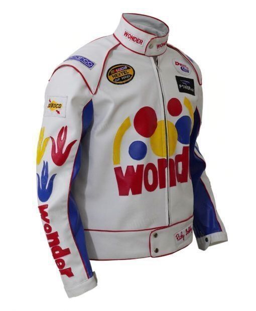 New Arrivals Talladega Nights Ricky Bobby Wonder Bread Faux Leather Jacket