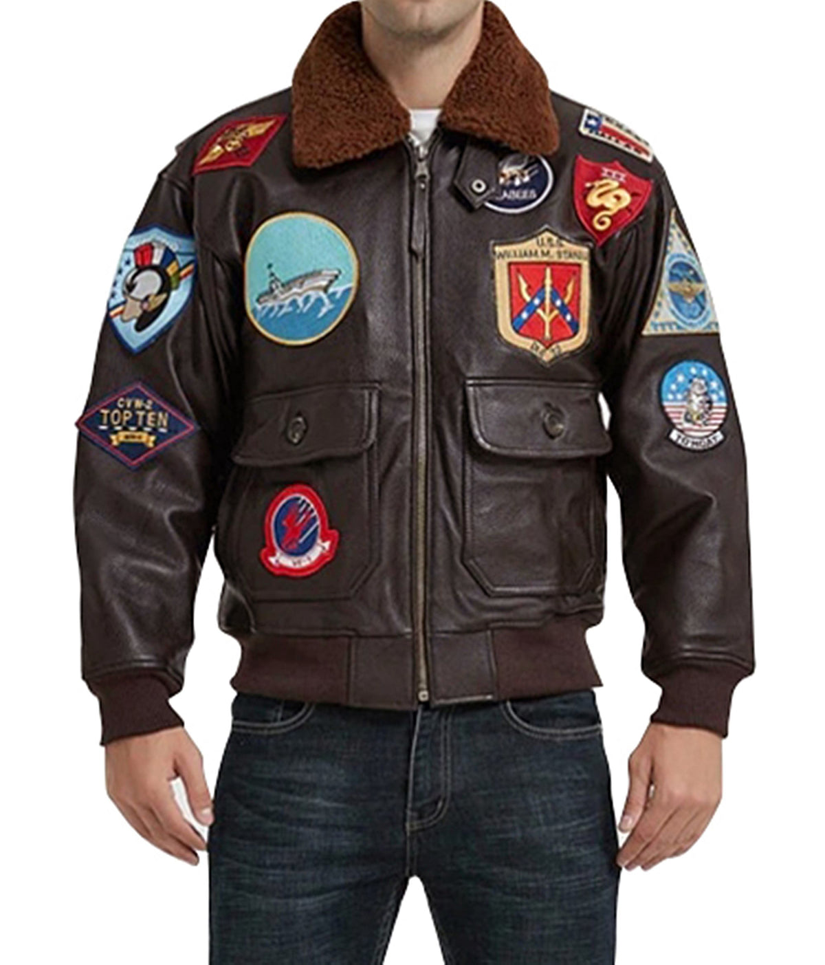 Top Gun Maverick Genuine Leather Jacket Tom Cruise Top Gun Leather Jac