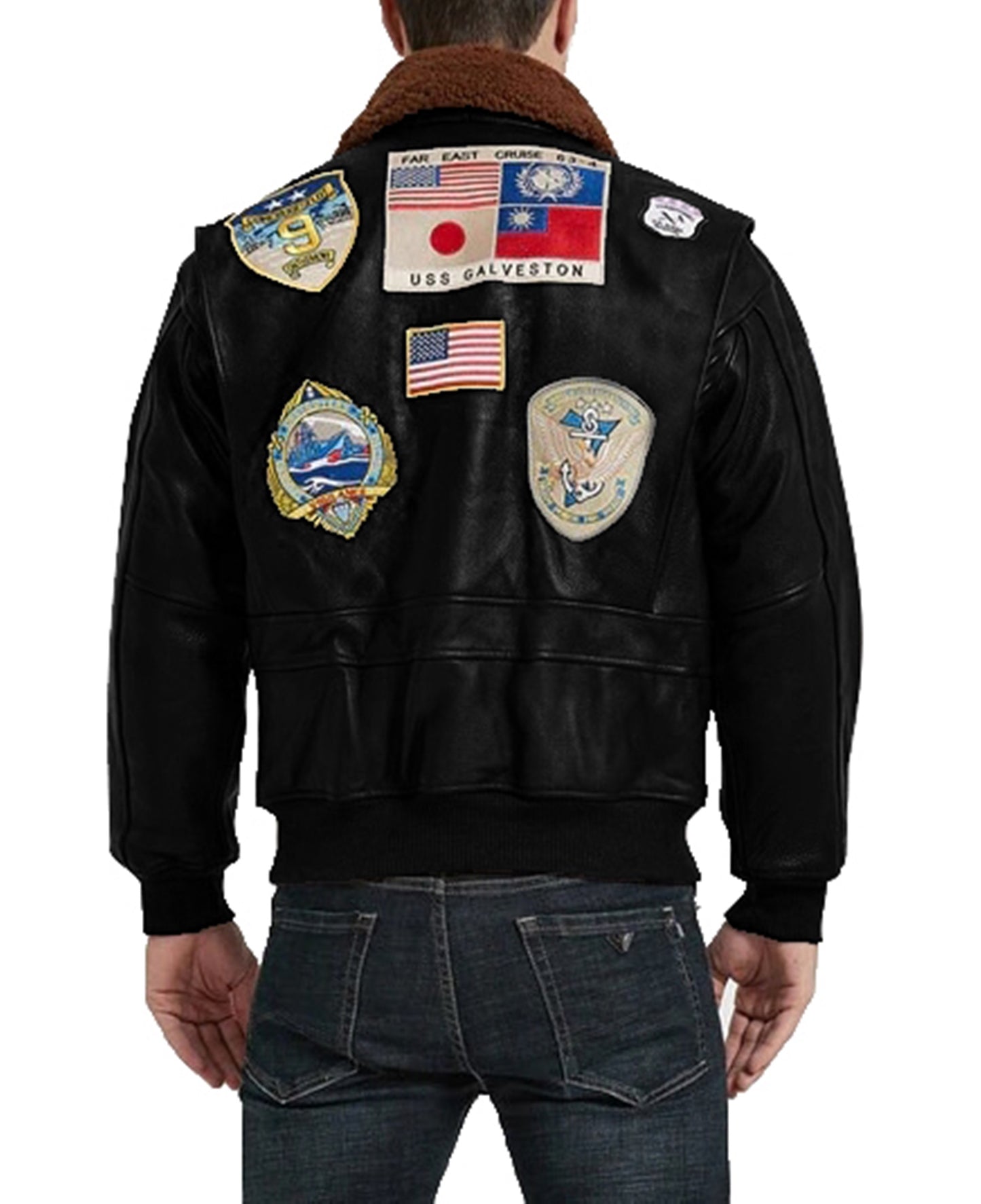 Top Gun Maverick Faux Jacket Tom Cruise Top Gun Faux  Jacket Top Gun Bomber Faux Leather Jacket