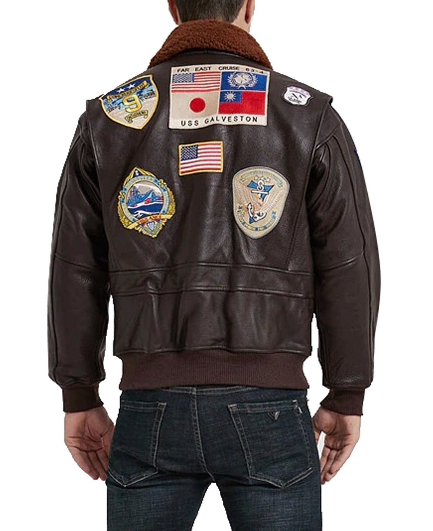 Top Gun Maverick Faux Leather Jacket Tom Cruise Top Gun Faux Leather Jacket Top Gun Bomber Faux Leather Jacket