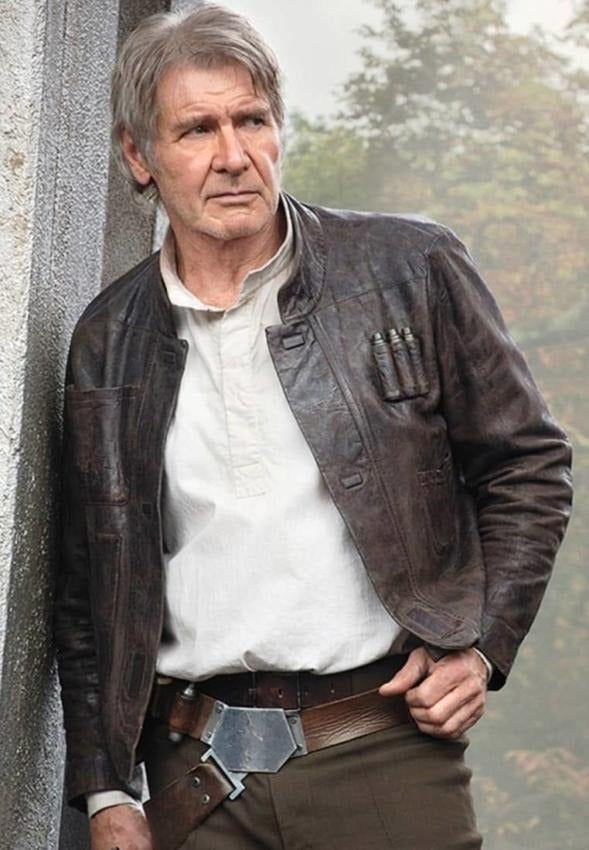 Han Solo Star Wars Real Leather Jacket