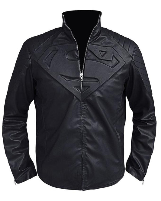 Superman Smallville Black Jacket