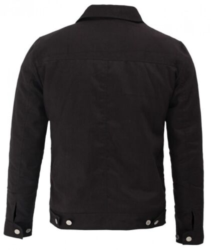 Buy Basics Black Cotton Slim Fit Geometric Jacket for Mens Online @ Tata  CLiQ