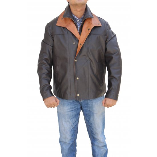 TV Series Jackets Yellowstone Thomas Rainwater Brown Real Leather Jacket