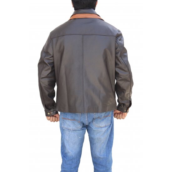 TV Series Jackets Yellowstone Thomas Rainwater Brown Real Leather Jacket